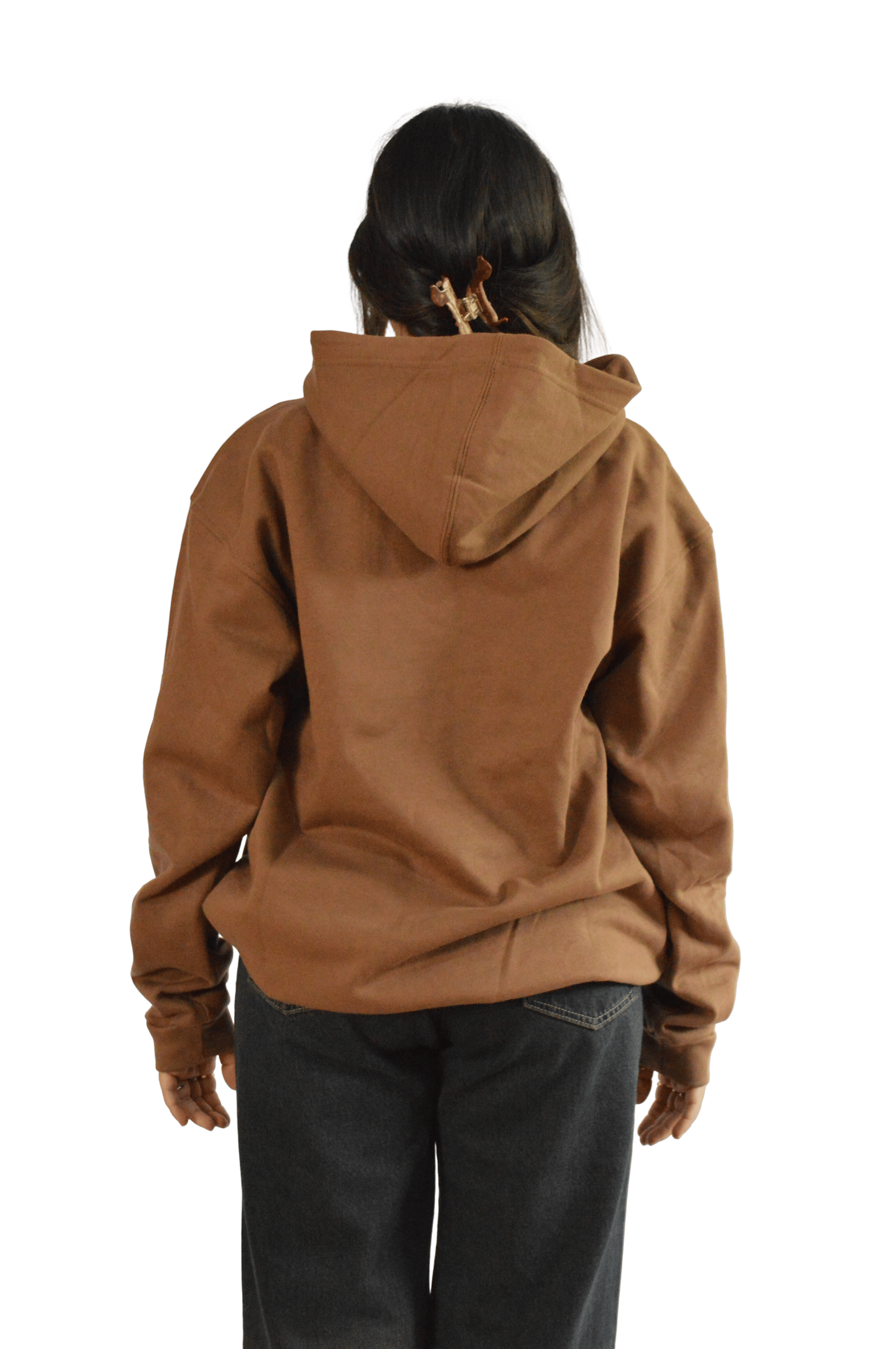 HOODIE CAFE ALGODÓN TALLA S