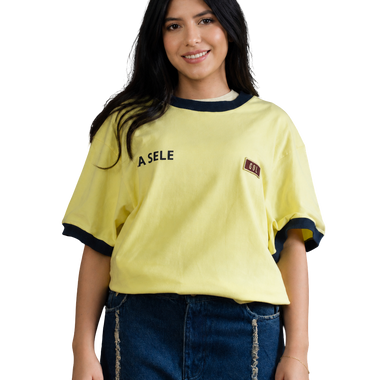 CAMISETA AMARILLA COLOMBIA TALLA M