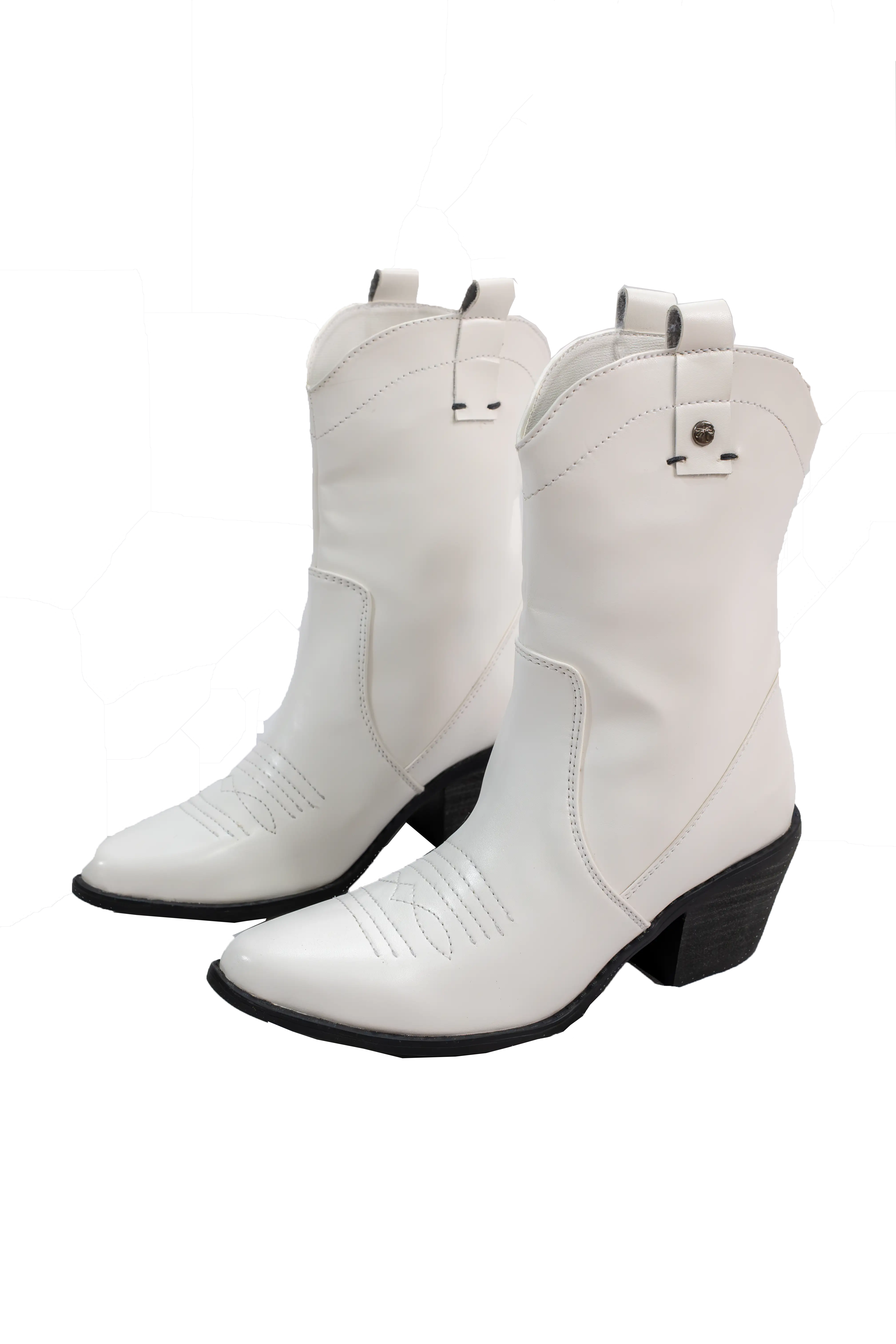 Bota Texana Roma Blanca