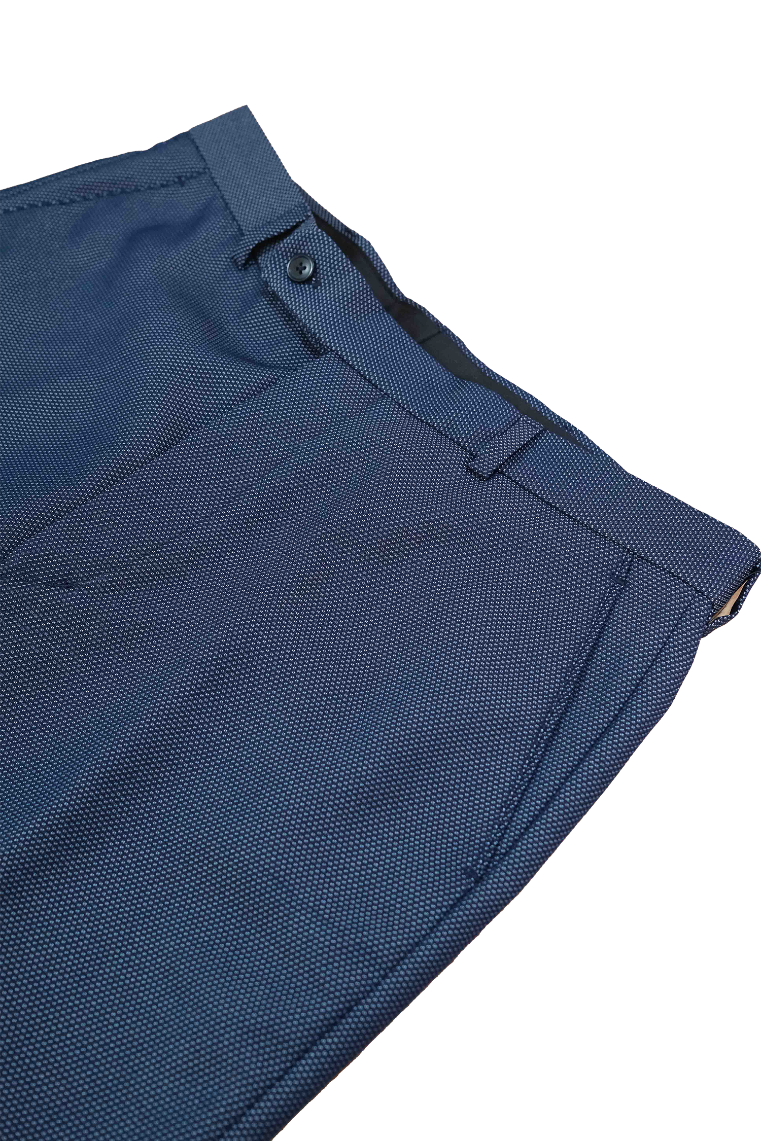 Pantalón Azul Formal Minipuntos