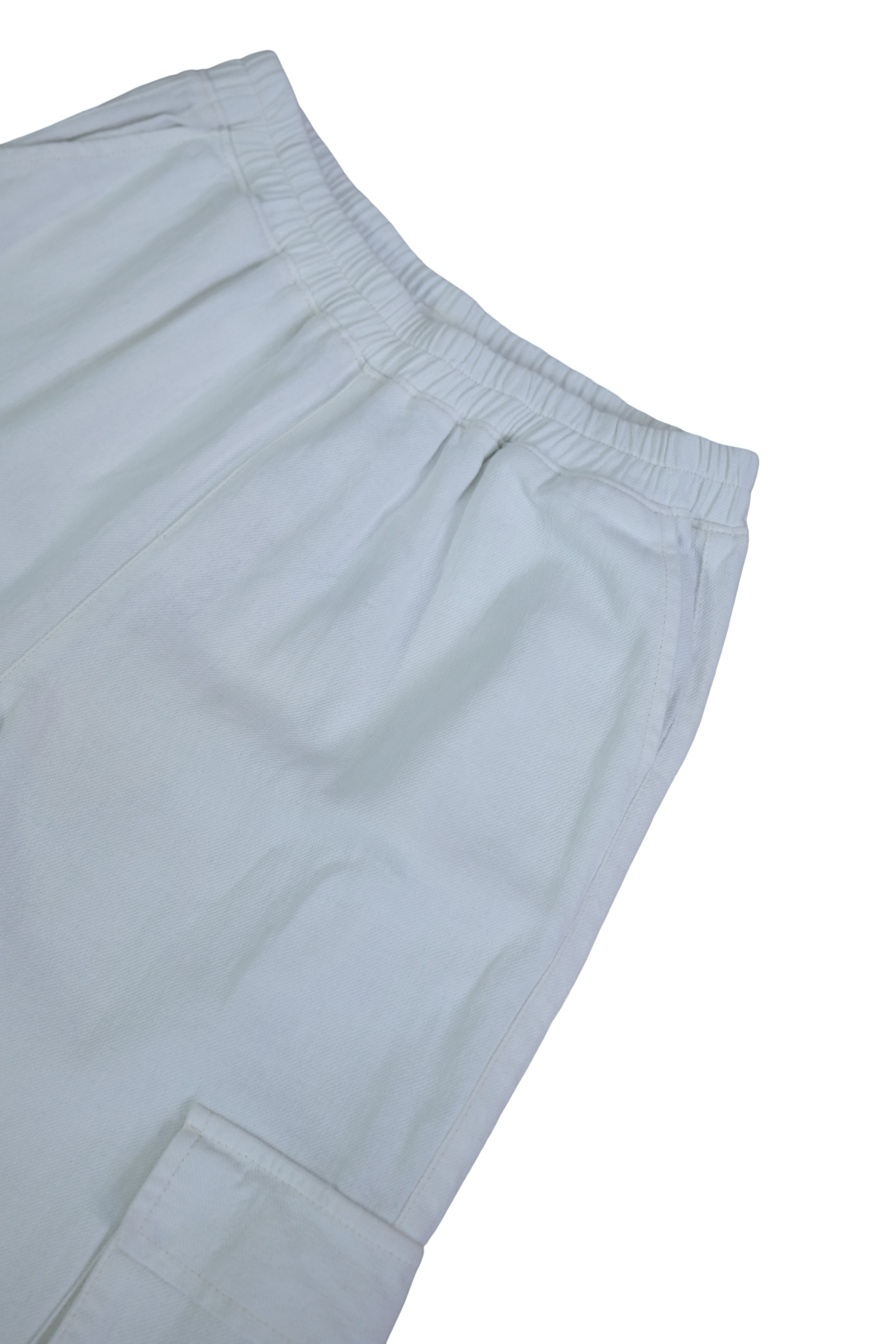 Pantalón Cargo Dril Blanco