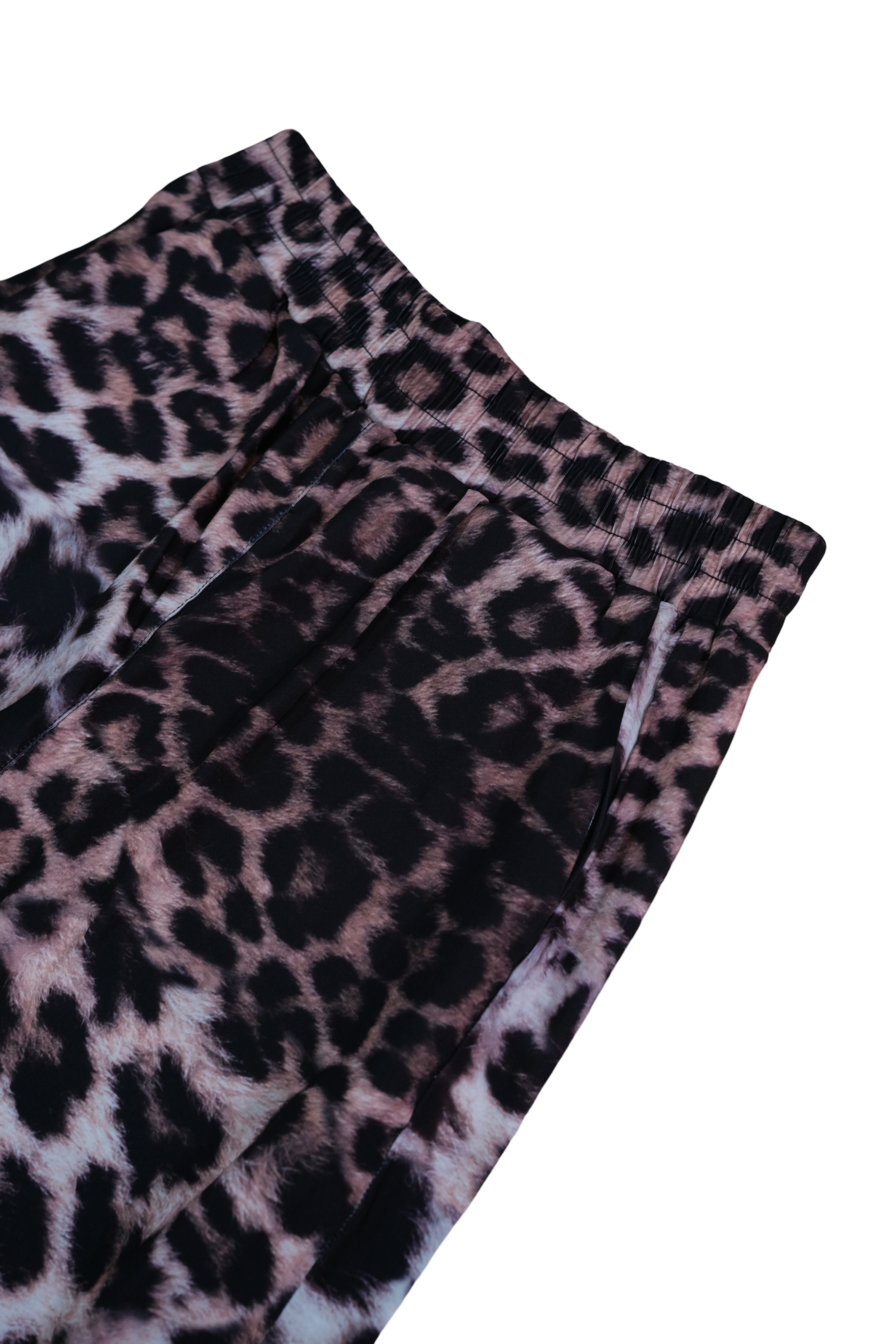Pantalón Animal Print Café Oscuro