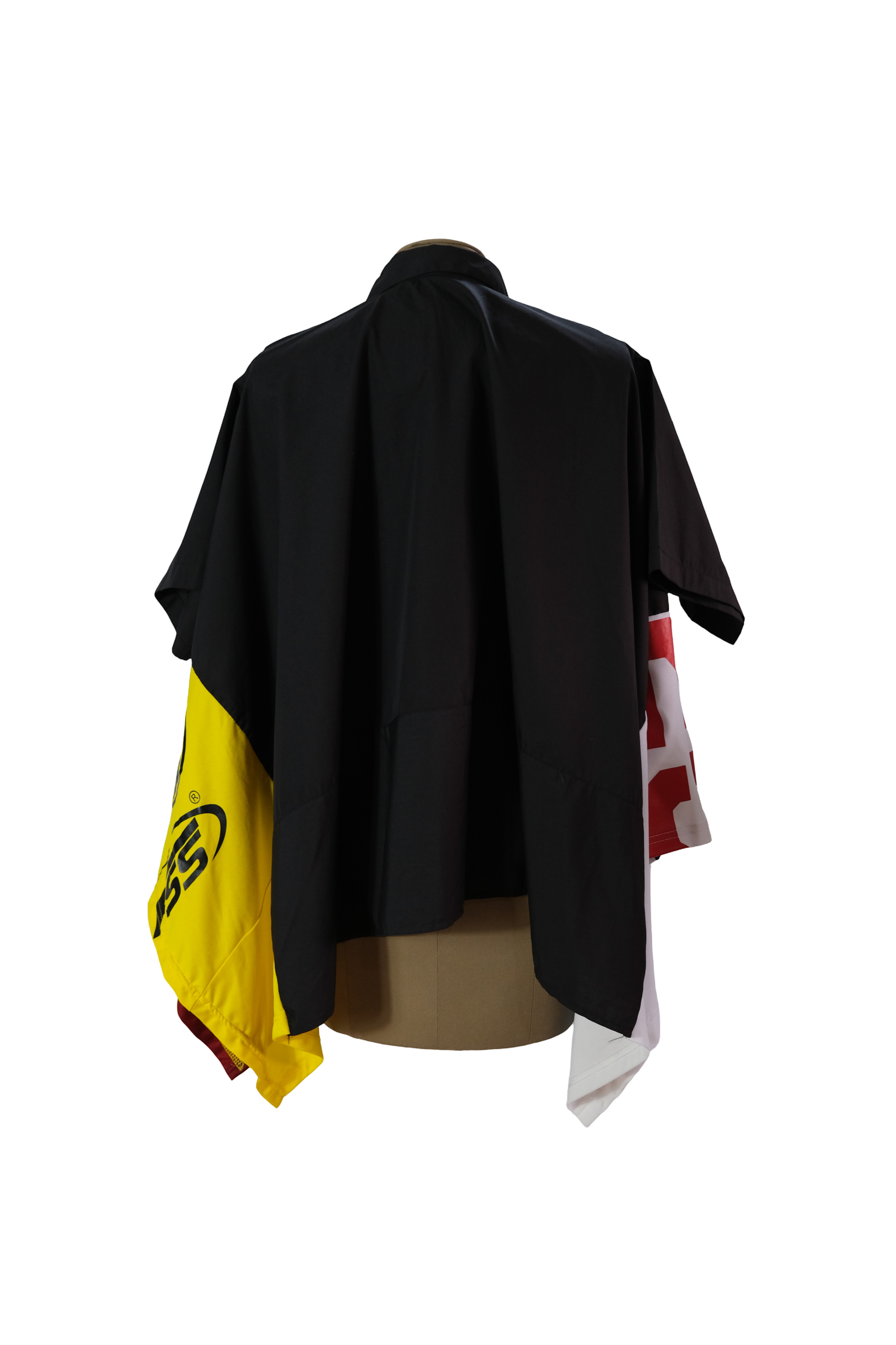 Camisa Amplia Negro Multicolor Deportivo