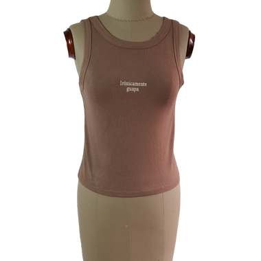 Tank Top Café Ironicamente Guapa