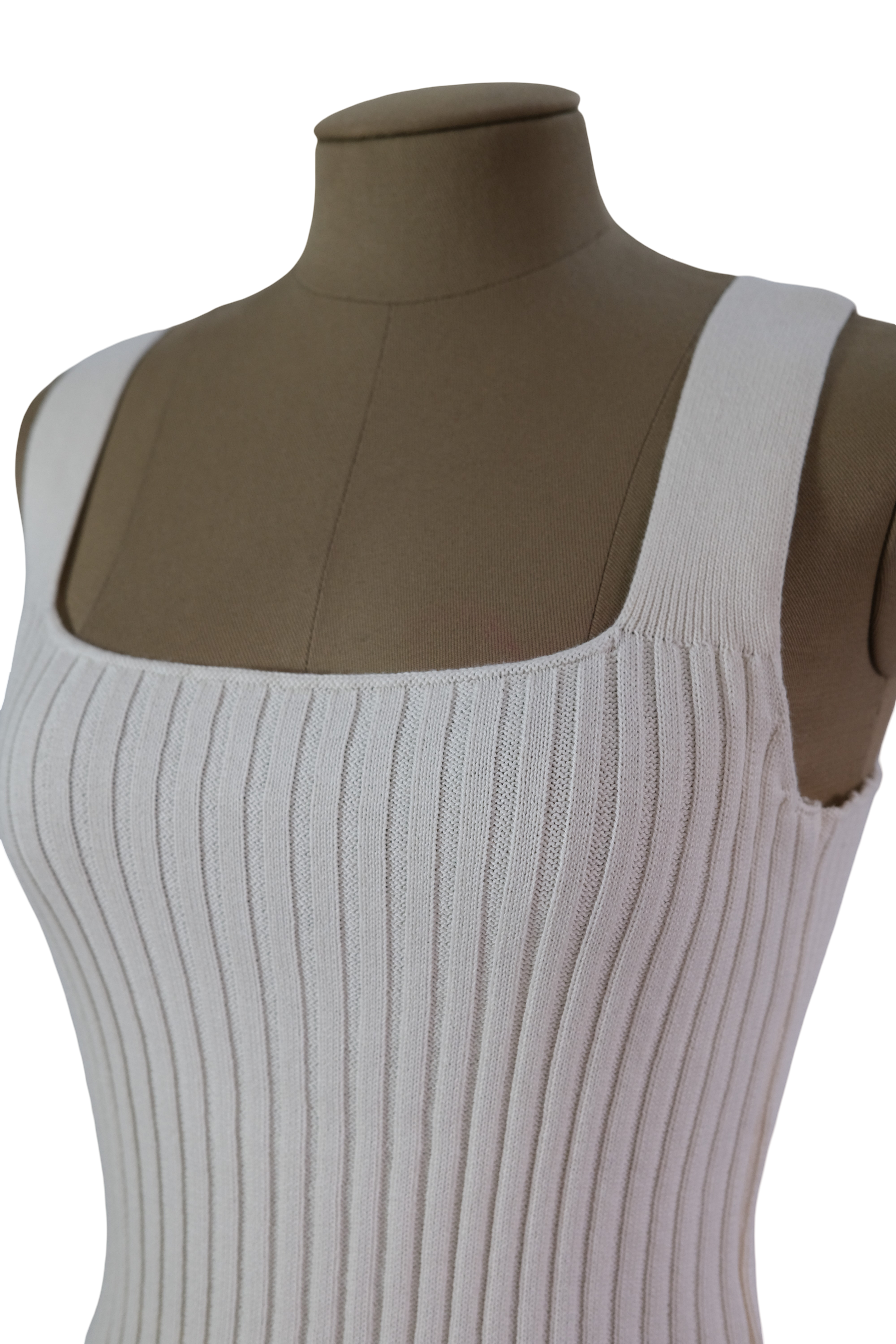 Crop Top Blanco Hueso