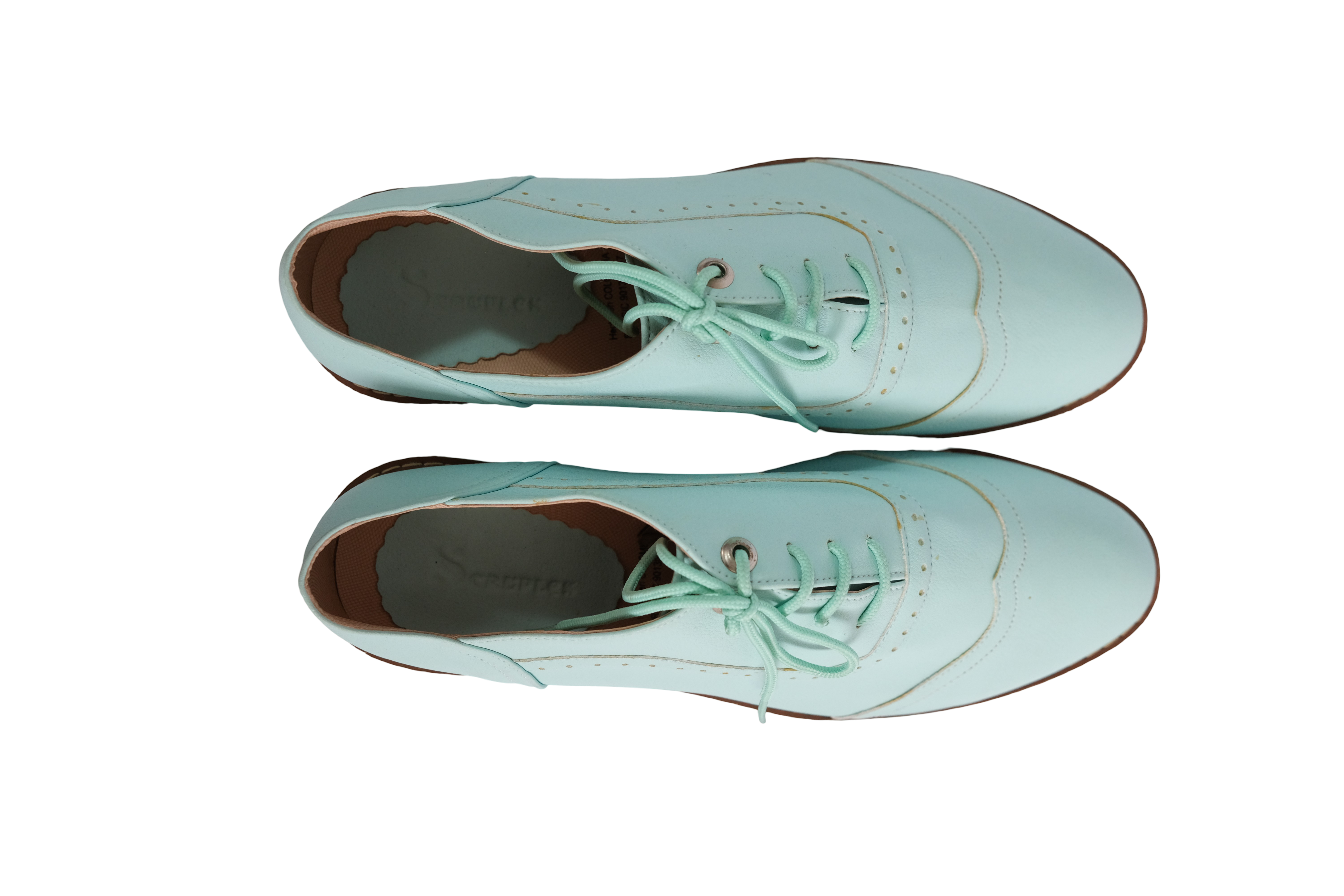 Mocasines Verde Menta