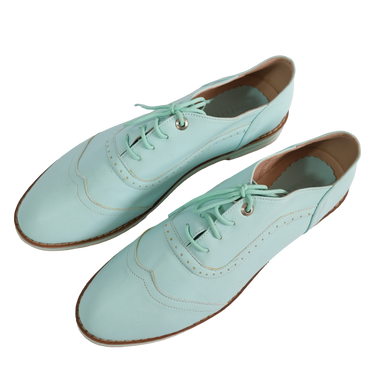 Mocasines Verde Menta