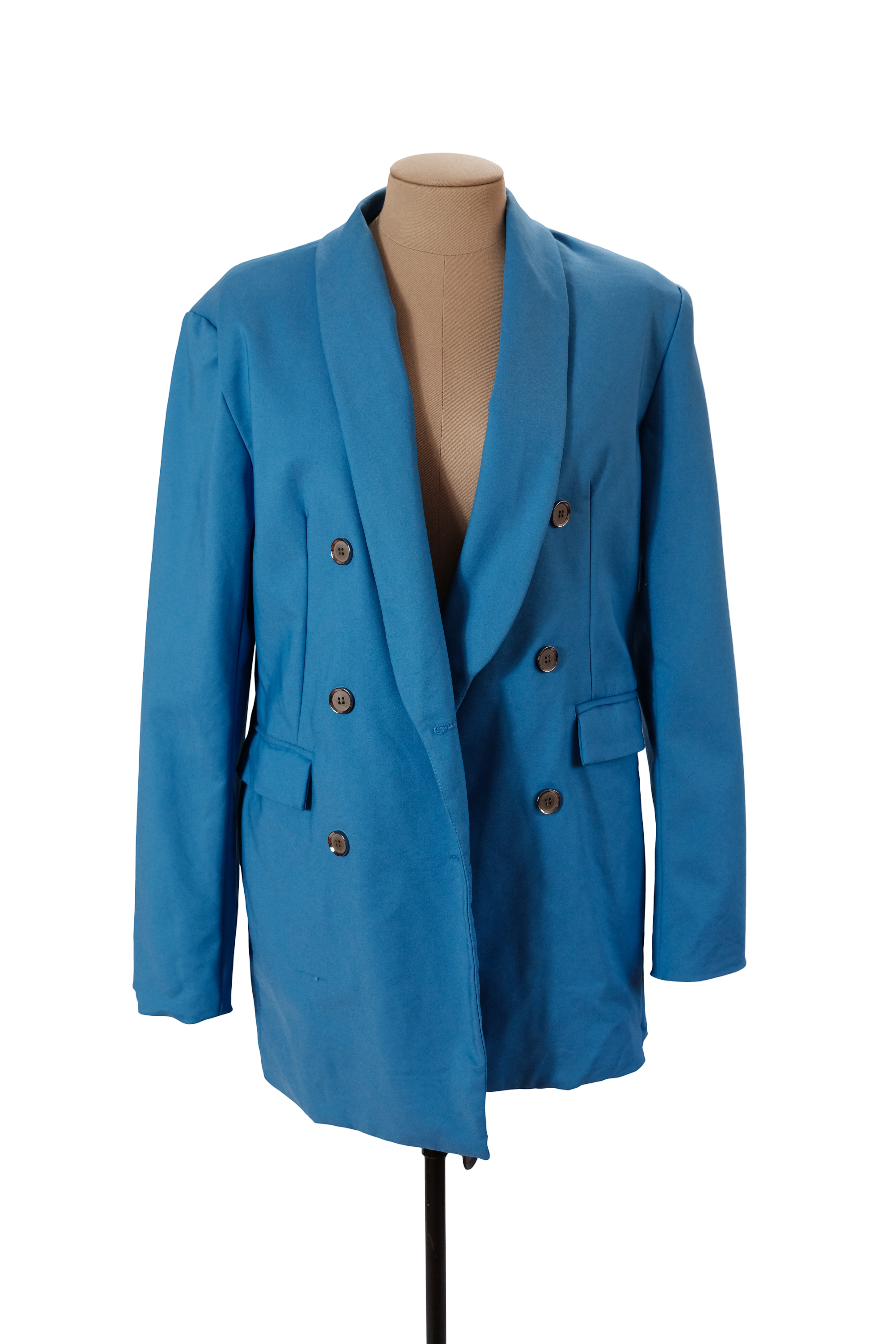 BLAZER AZUL BOTONES PLATEADOS DEAR PROJECT TALLA L