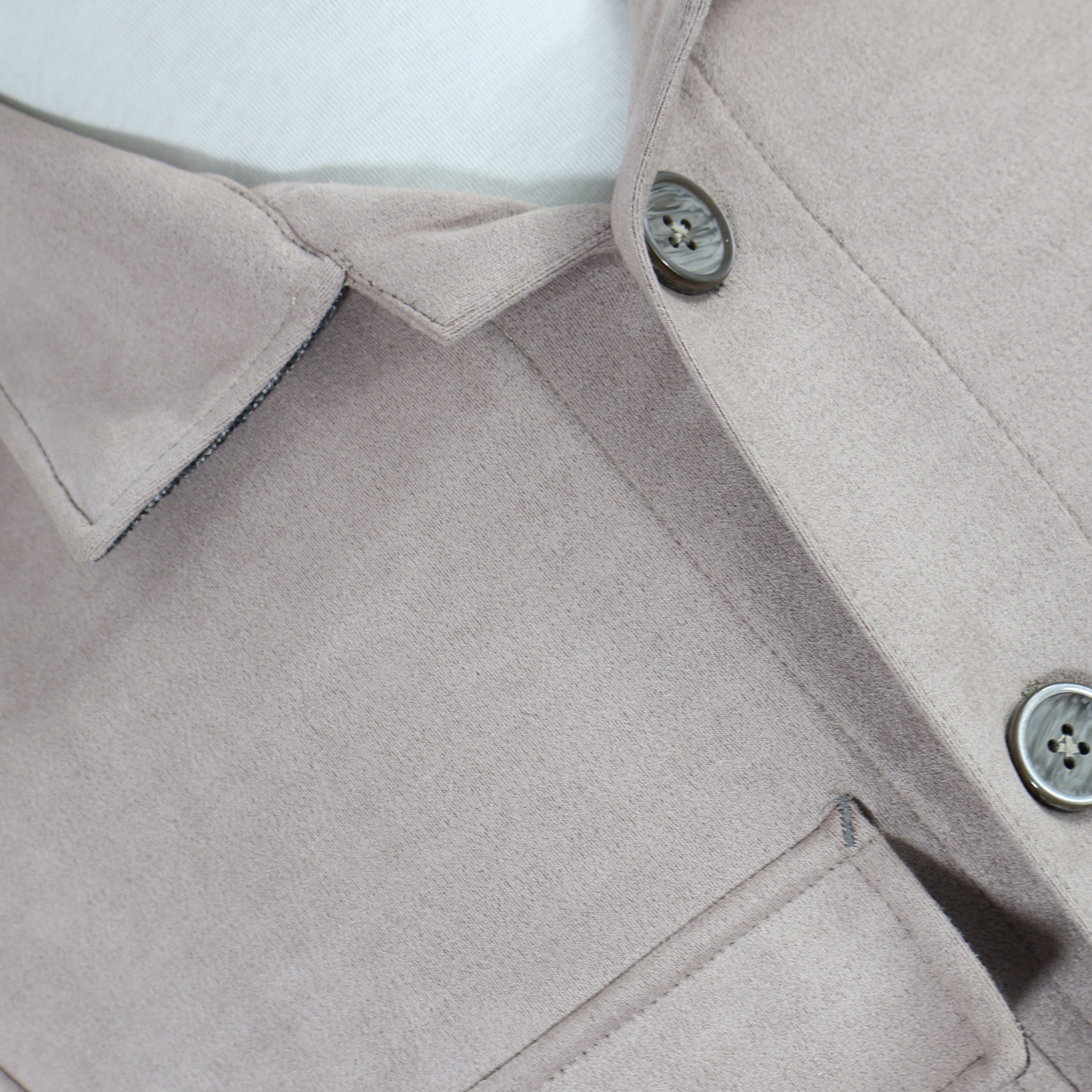Camisa Chaqueta Beige Talla 32