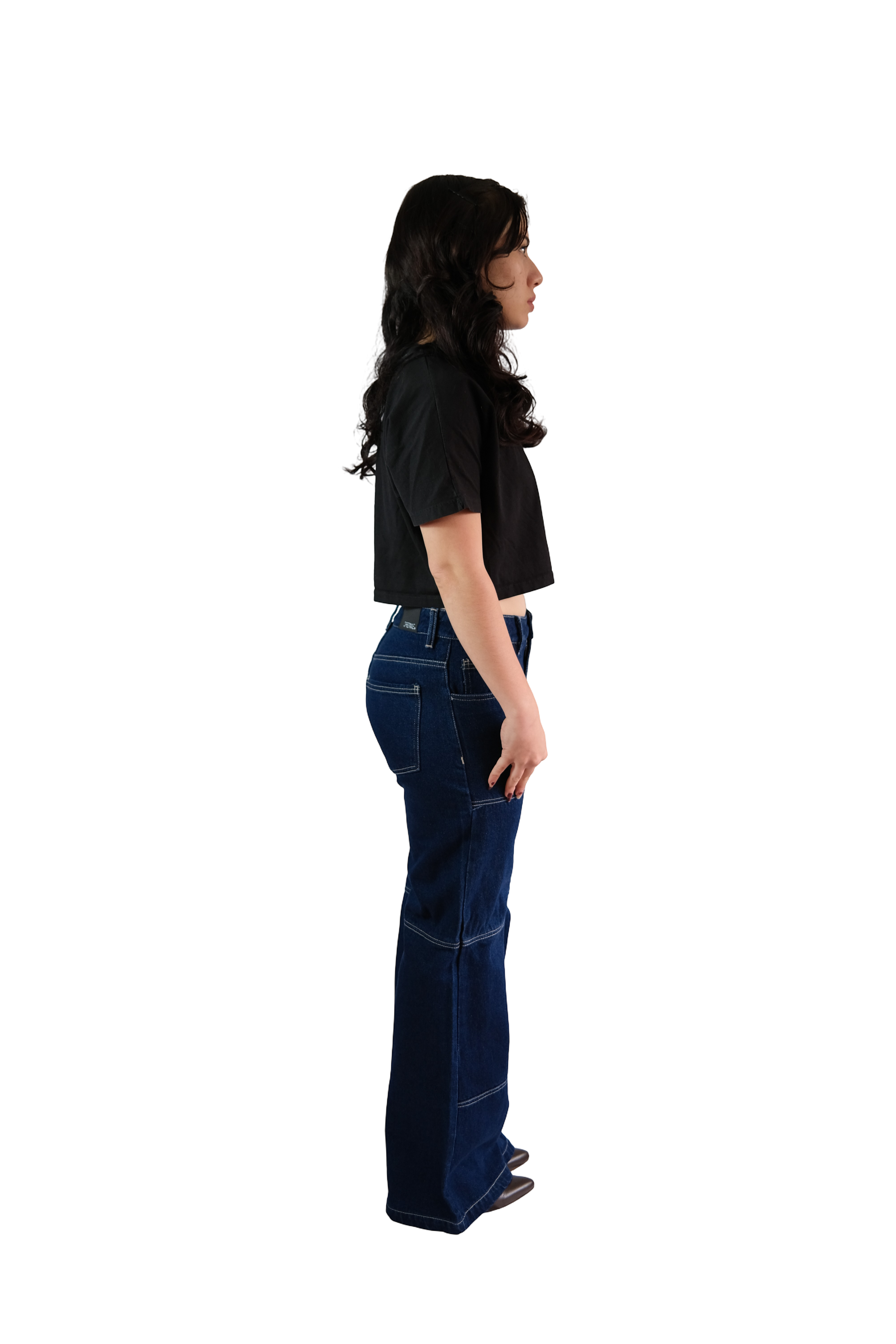 Jean Dark Blue Wide Azul Oscuro