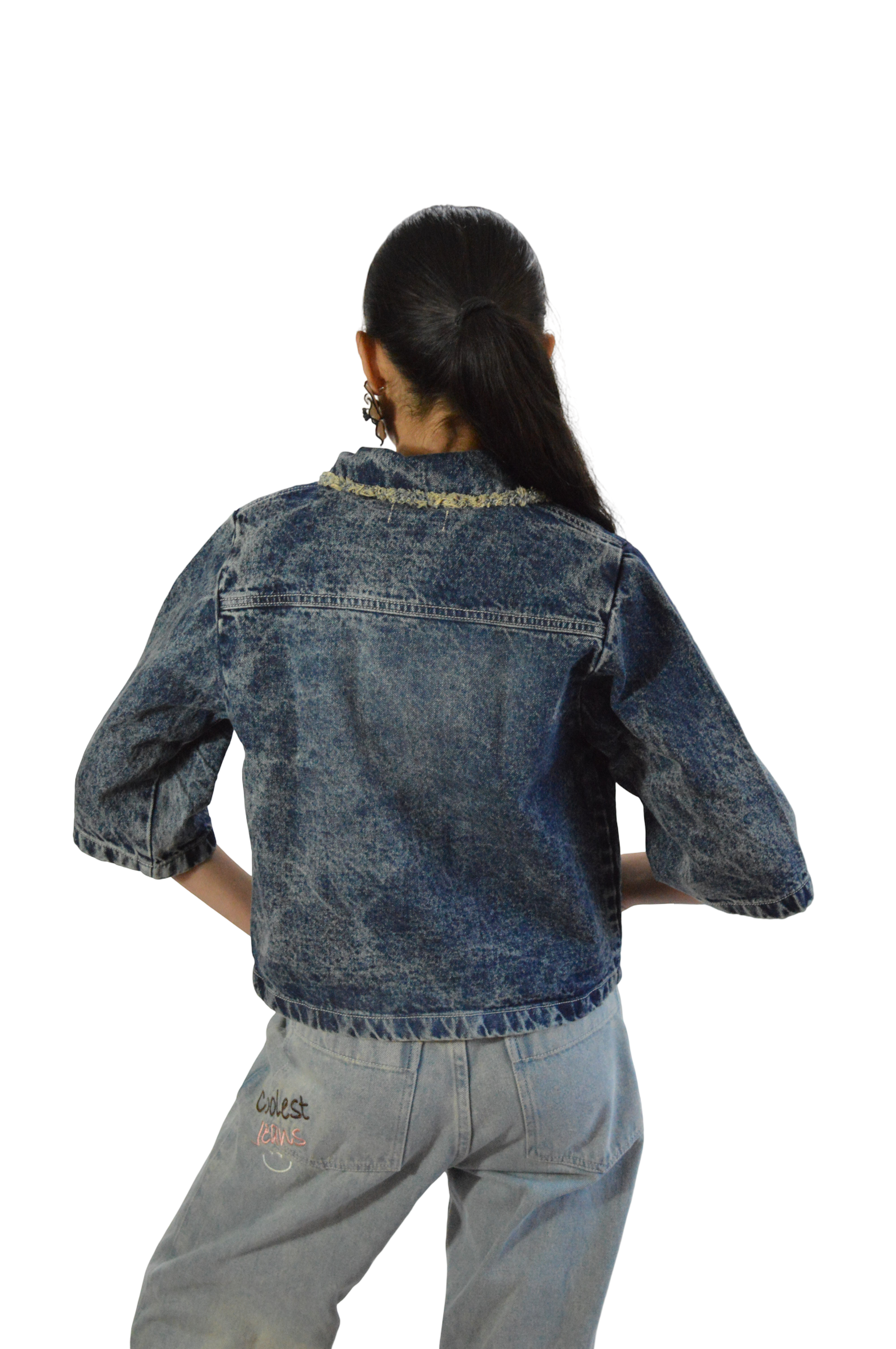 Chaqueta Retazos Azúl