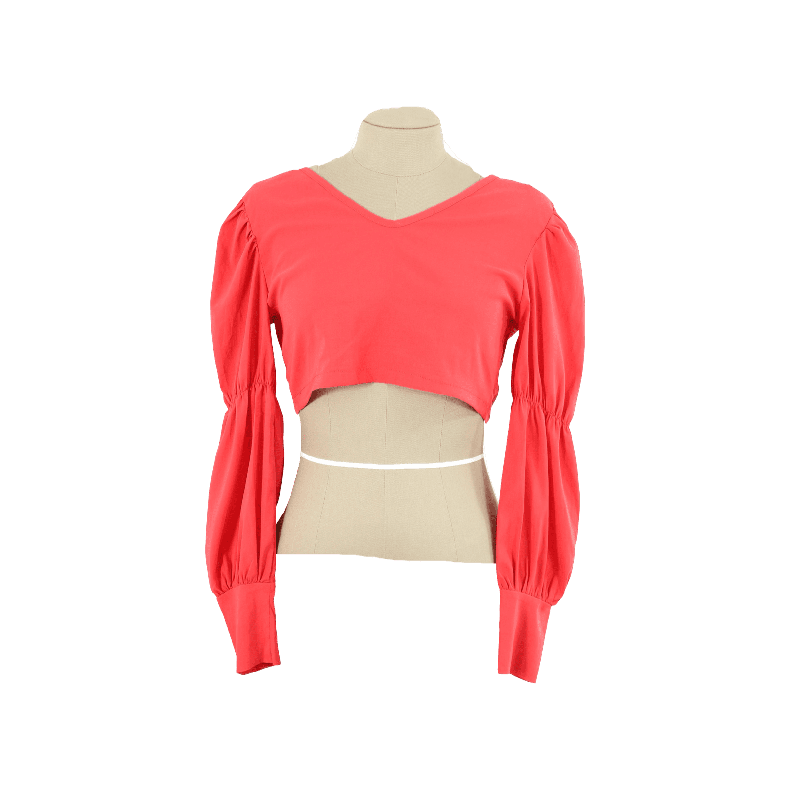 Crop Top Rojo Talla S