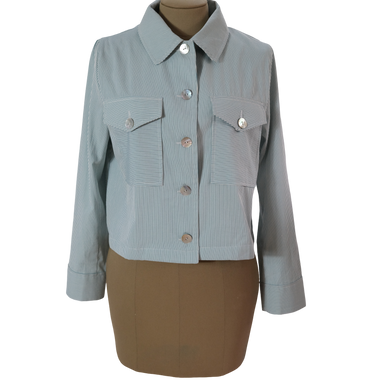 Chaqueta Rayas Verde