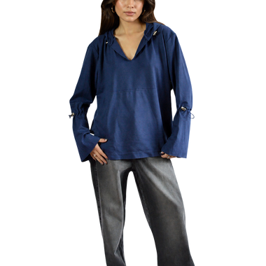 Hoodie Isabella Azúl Oscuro