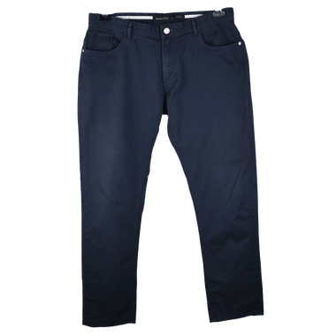 Pantalón Azul Oscuro Talla 36 Massimo Dutti