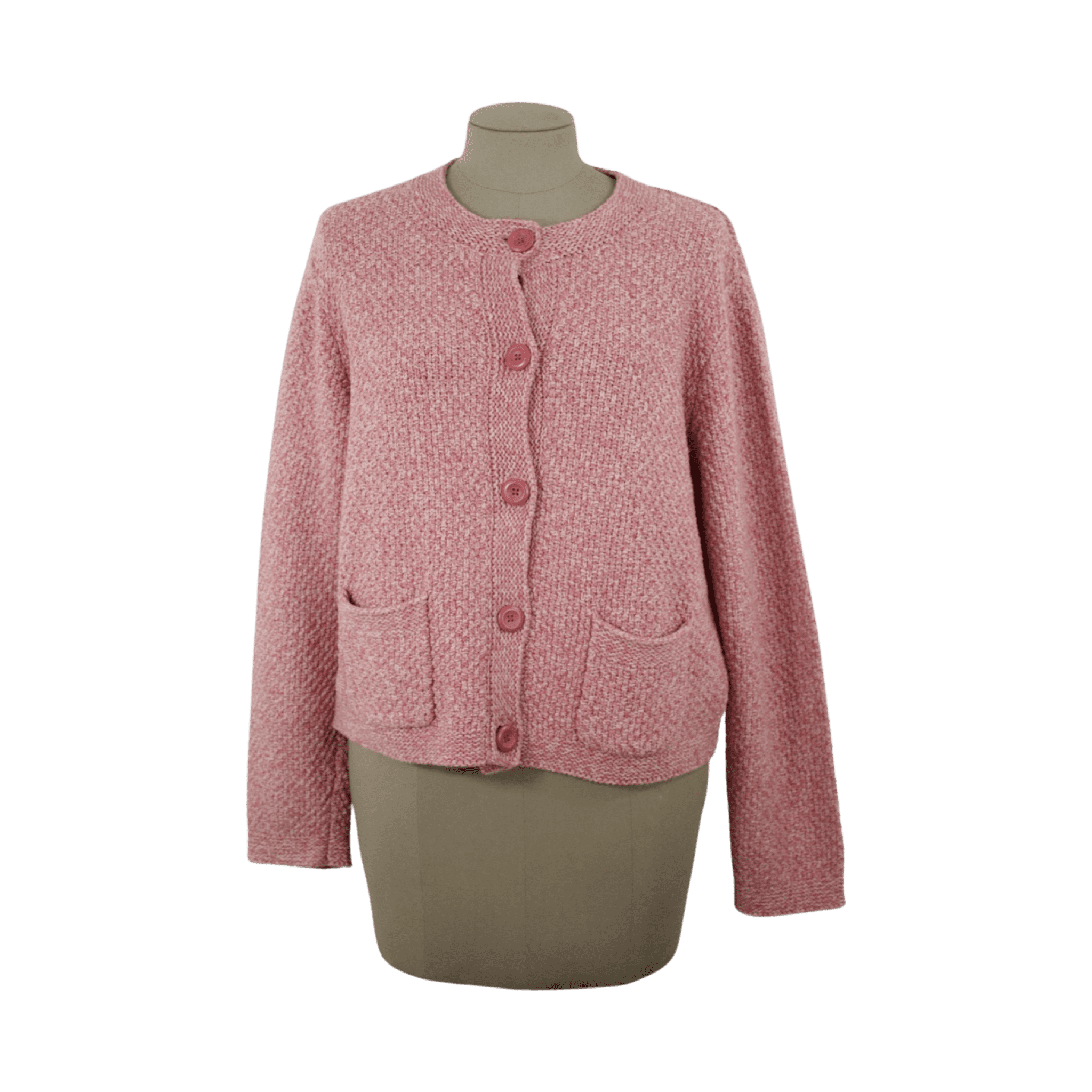 Cardigan Rosado Talla M