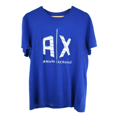 Camiseta Azul Talla L Armani Exchange