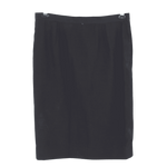 Falda negra con cremallera en posterior Talla 18