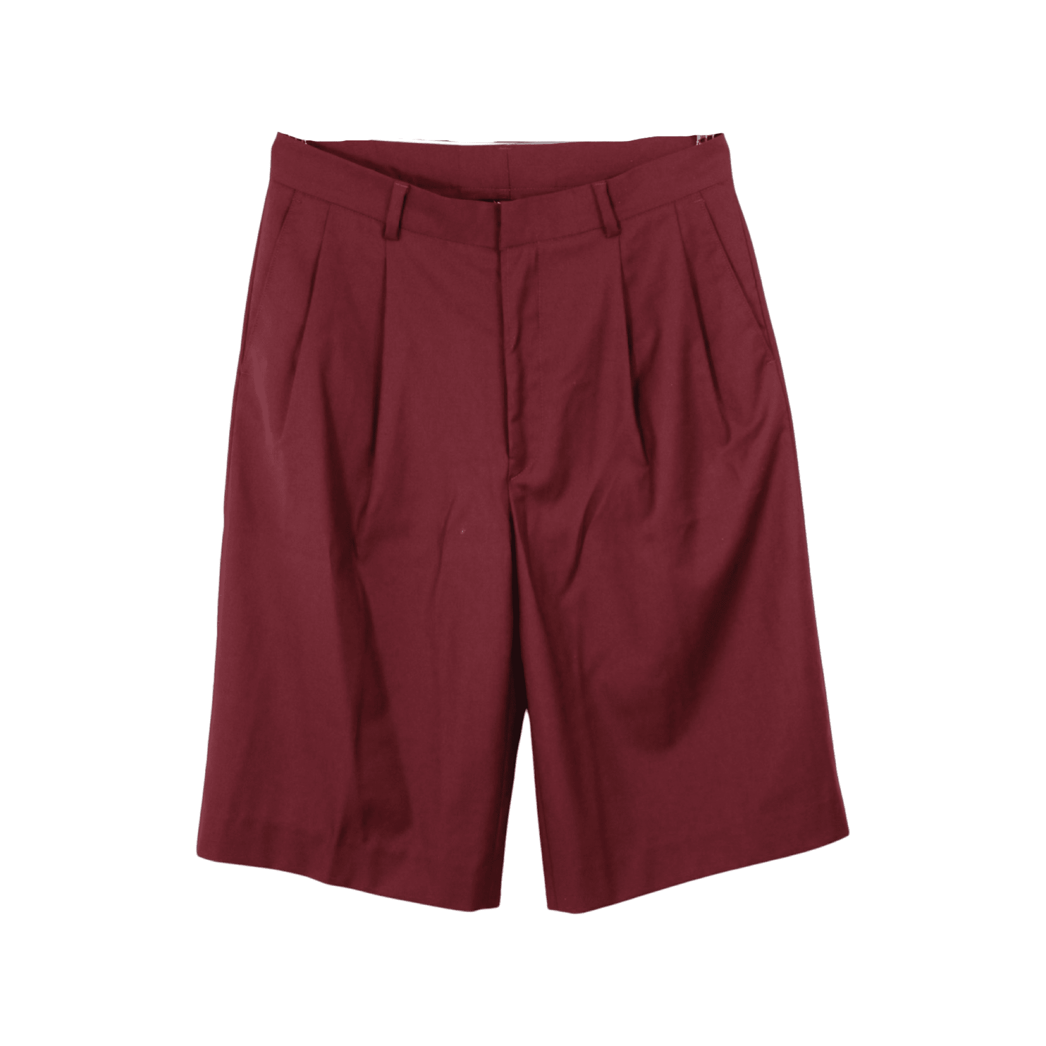 Bermuda Ancha Vinotinto Talla M Closet Up