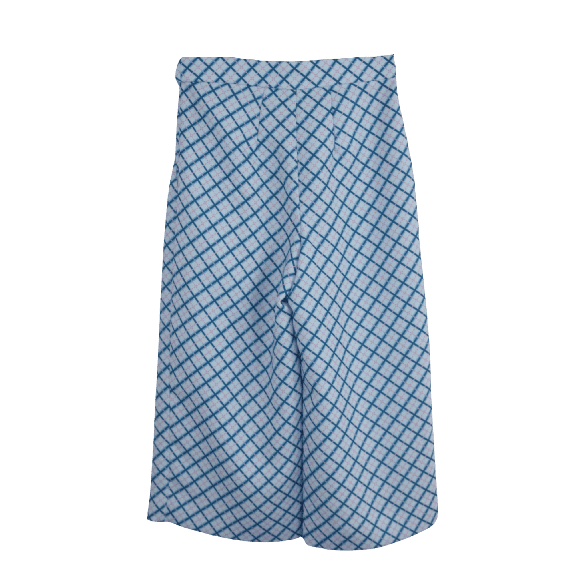 Pantalón Estampado Azul Talla S