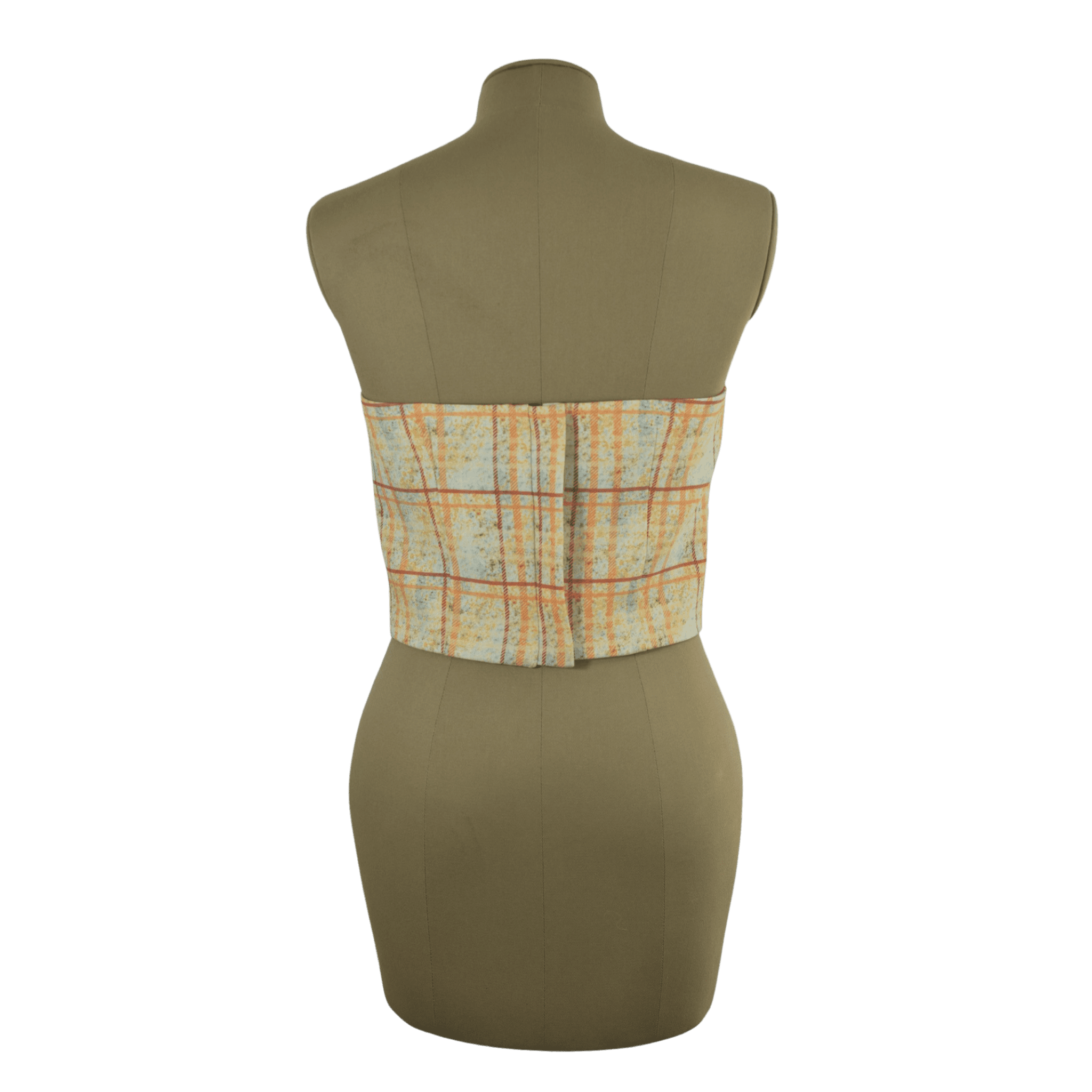 Corset Estampado Cuadros