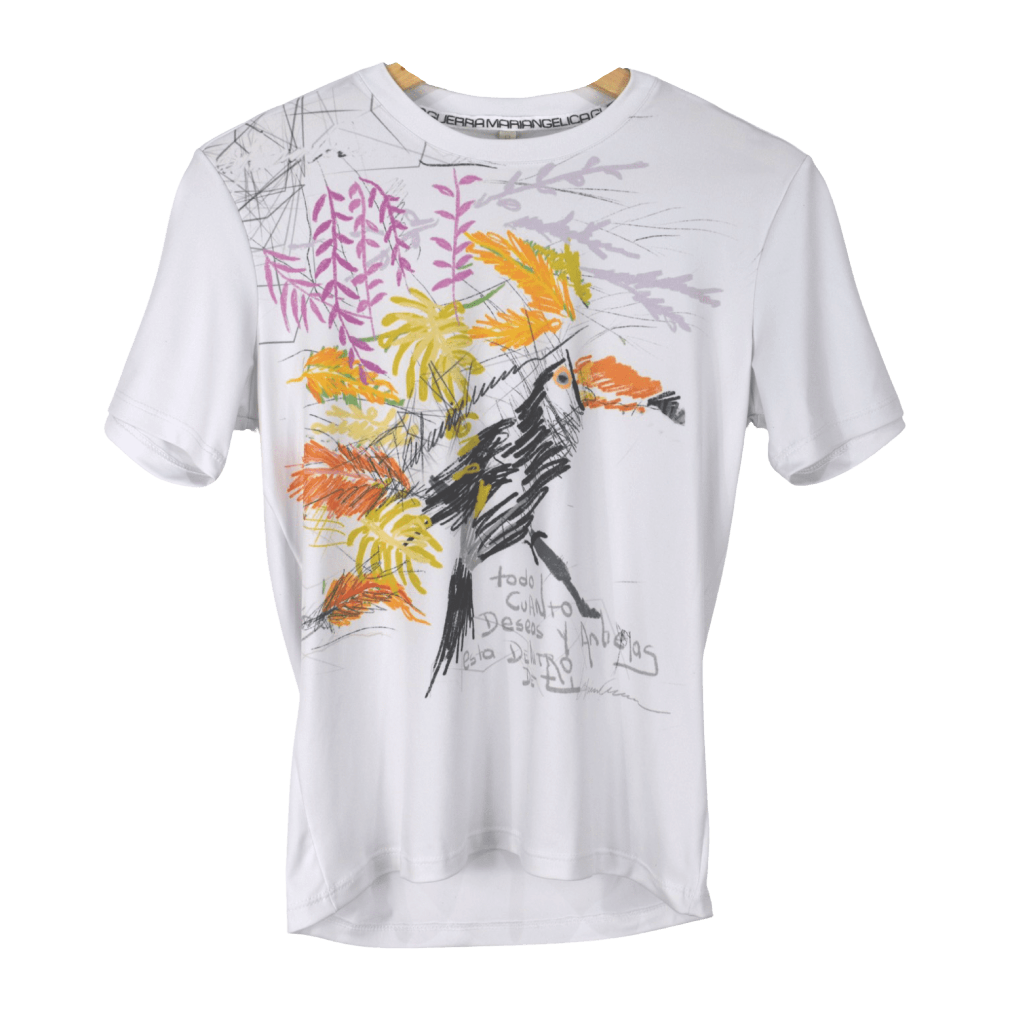 Camiseta Blanca Estampada Talla 8